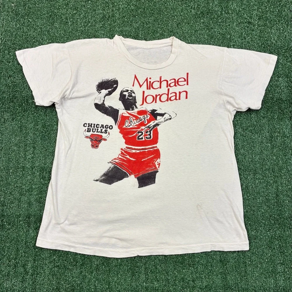 Vintage 80's Michael Jordan Chicago Bulls Graphic T-shirt